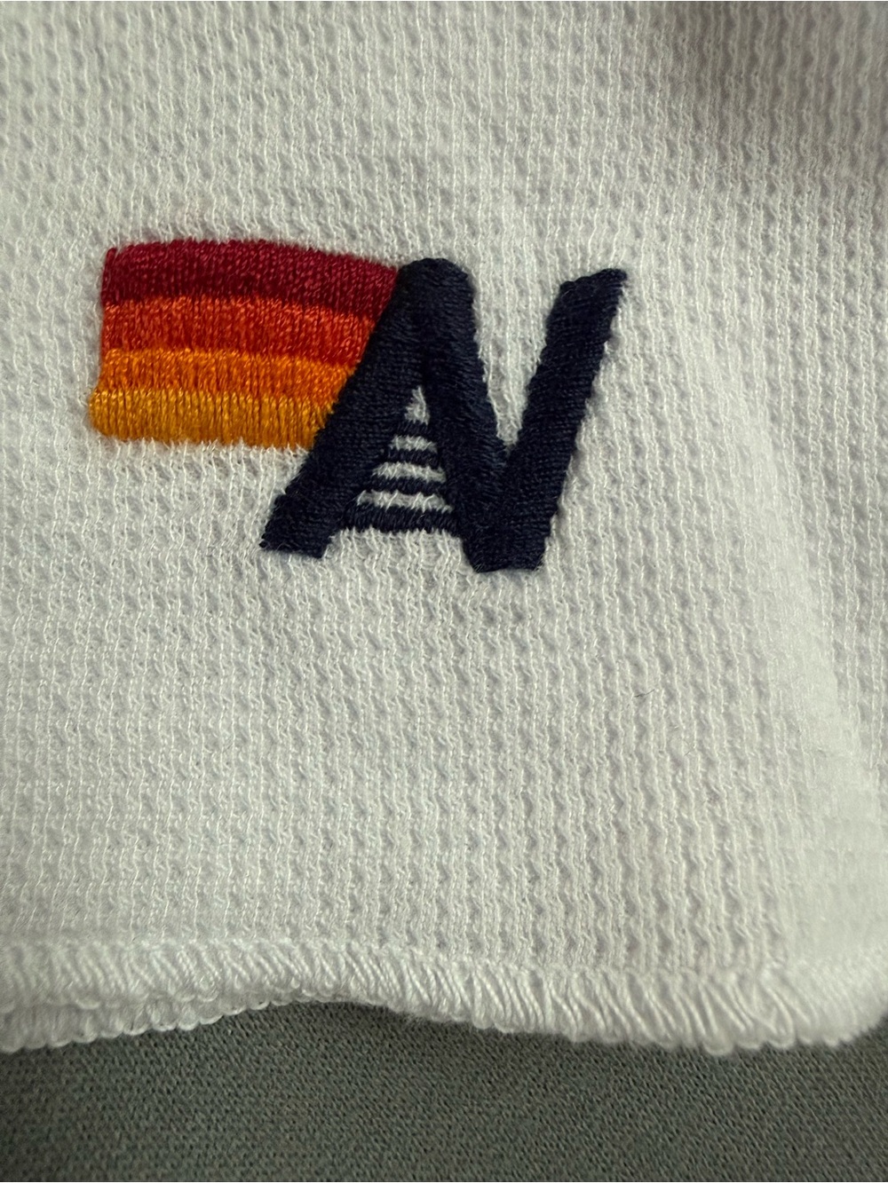 Aviator Nation Venice CA RAINBOW SURFER WAFFLE LONG SLEEVE TEE TOP XS - Picture 5 of 10